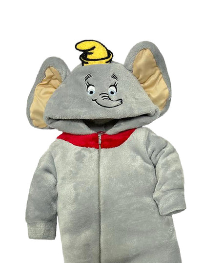 Mameluco Disney Con Gorro Bordado Dumbo