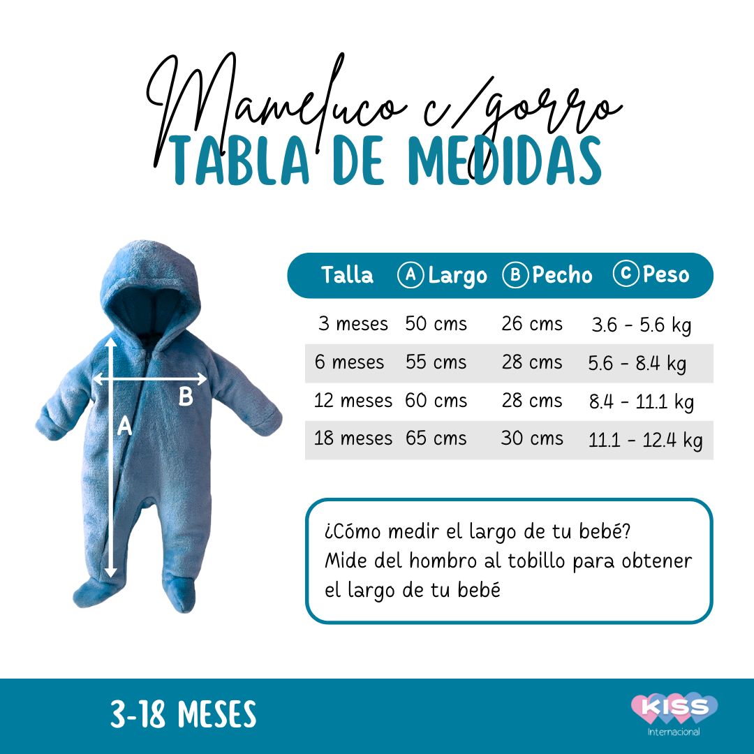 Kit 3 Mamelucos Disney para Bebé con Gorro Bordado Donald, Stitch, Goofy