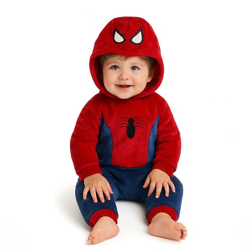 Mameluco Marvel para Niño con Gorro Bordado Spiderman