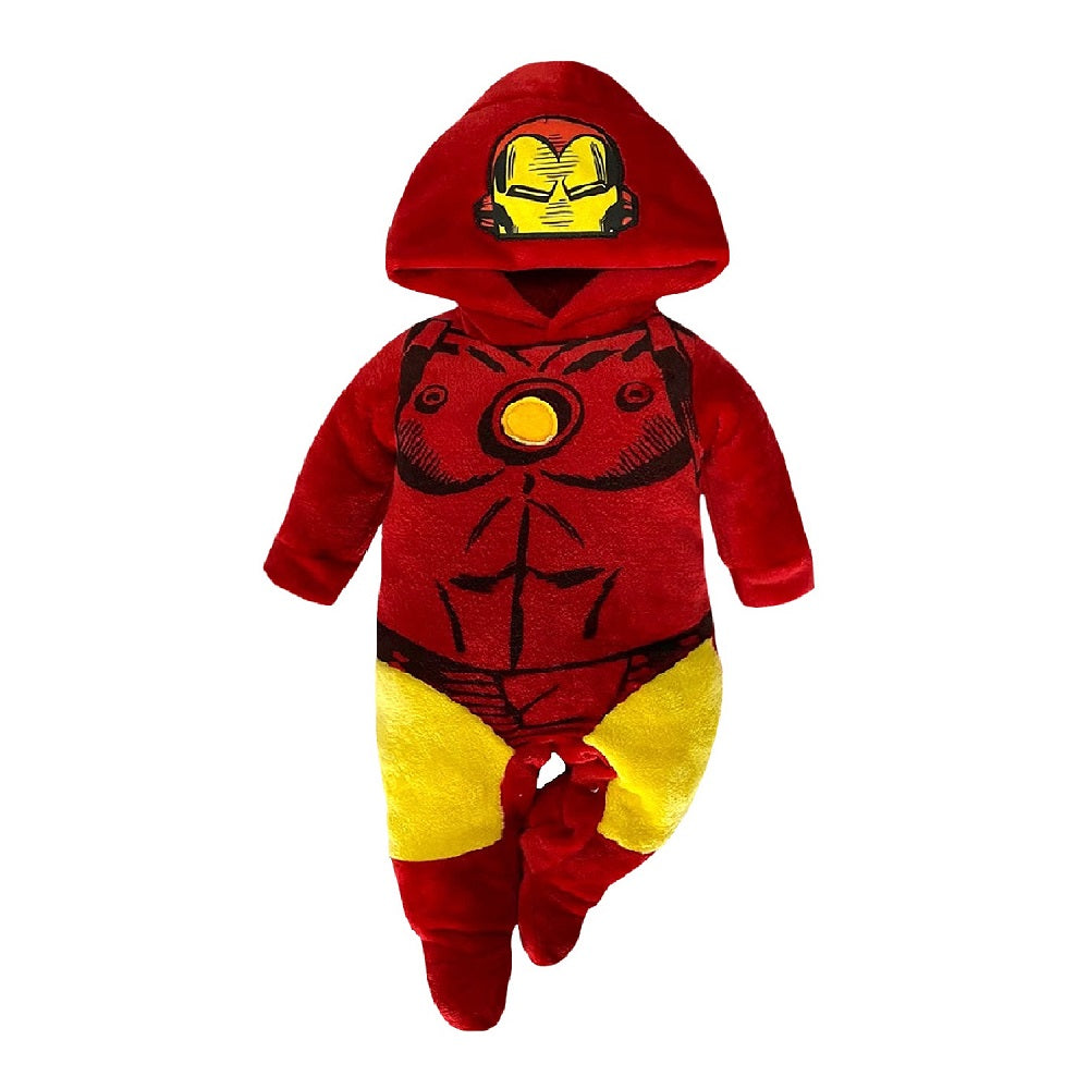 Kit 2 Mamelucos Para Bebé Marvel Ironman y Spiderman