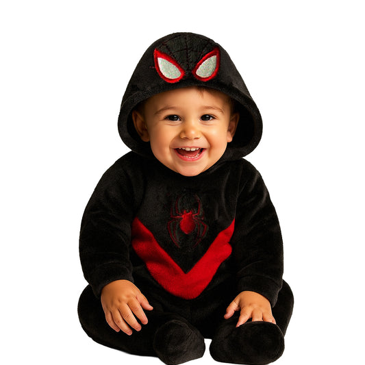 Mameluco Con Gorro Bordado Marvel Miles Morales