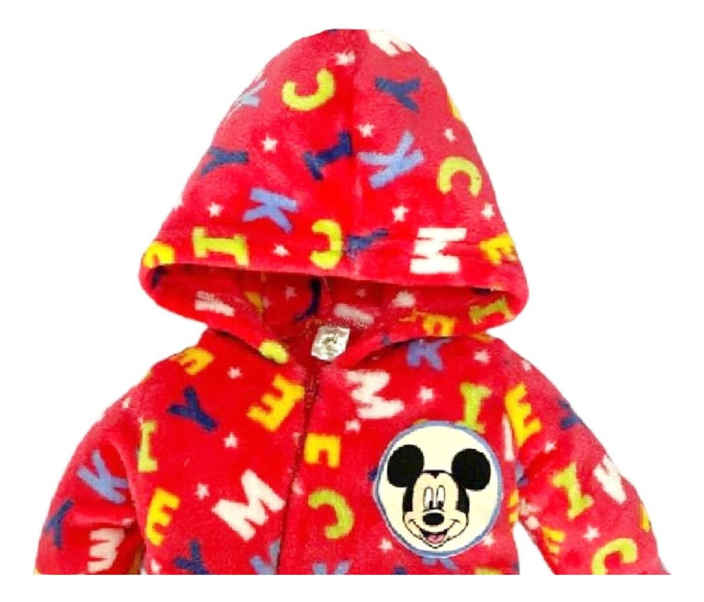Mameluco Disney Mickey Mouse Estampada Siluetas Con Gorro