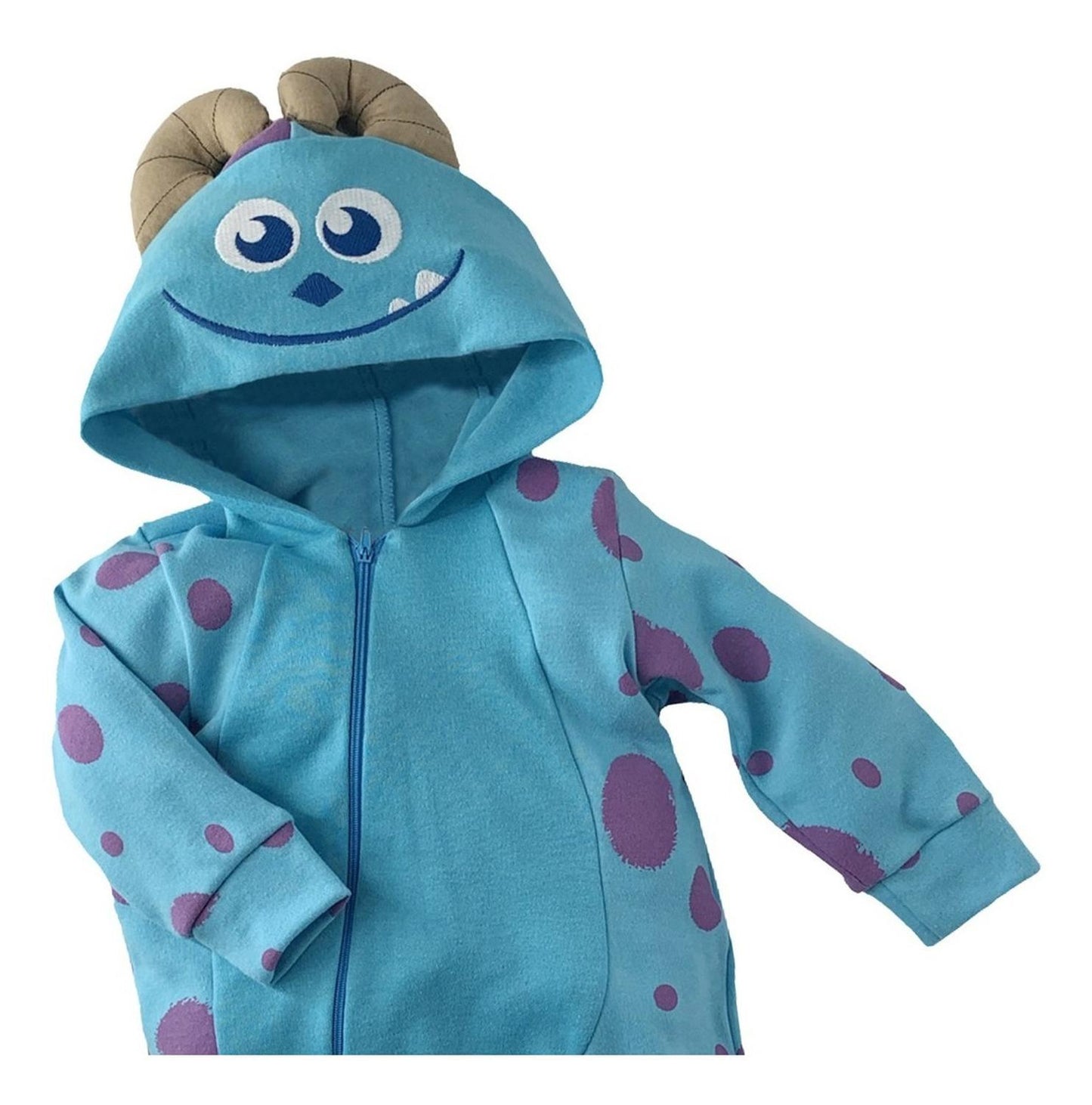 Mameluco Algodón Disney para Bebé con Gorro Bordado Sulley