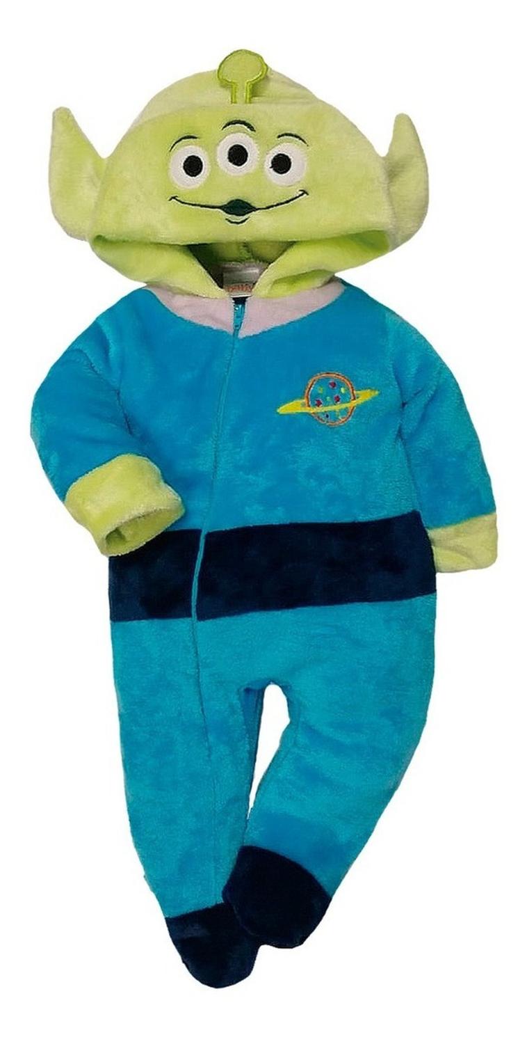 Kit 3 Mamelucos Disney para Bebé con Gorro Bordado Alien, Sulley, Rex