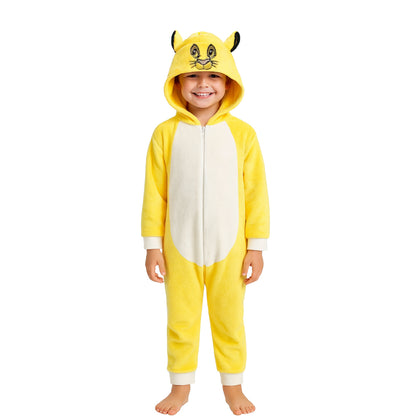 Mameluco Con Gorro Bordado Disney Simba Niños