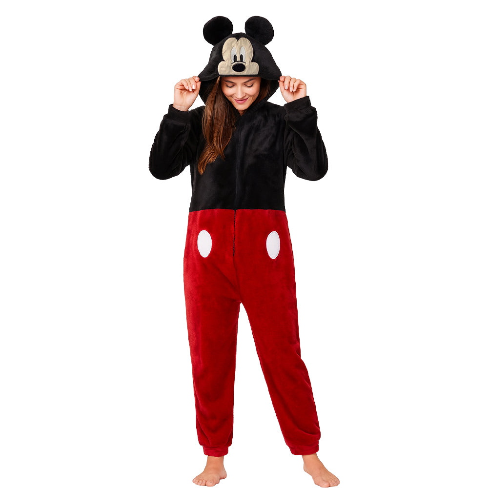 Mameluco Disfraz Adulto Bord. Mickey Disney