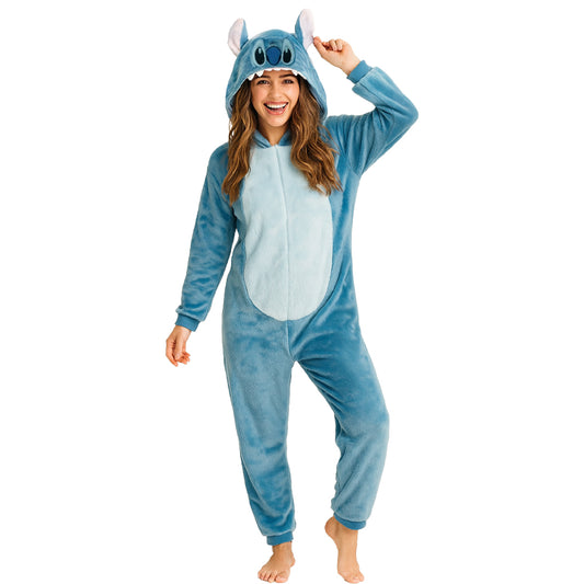 Mameluco Disfraz Adulto Bord. Stich