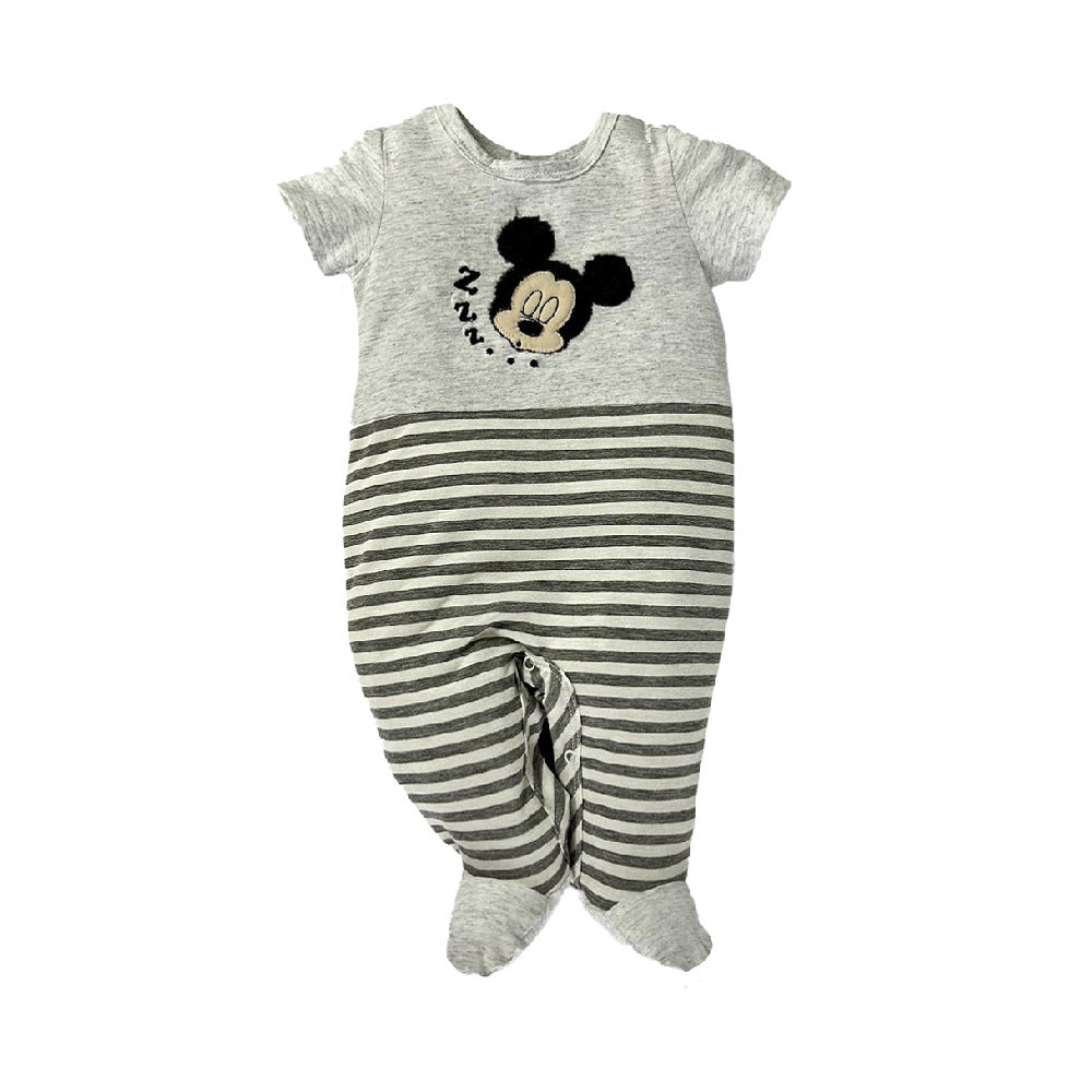 Kit 3 Mamelucos Algodón Disney Mickey Mouse