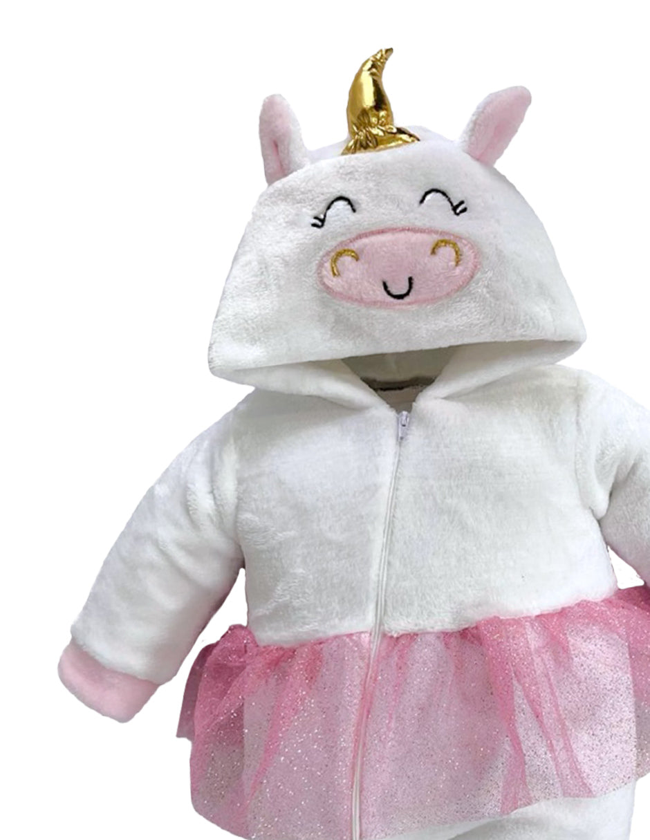 Kit 3 Mamelucos Para Bebé Disfraz Ratona, Sirena, Unicornio