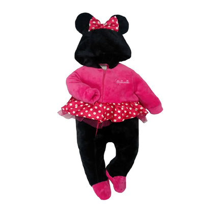 Kit 3 Mamelucos Para Niña Minnie Mouse