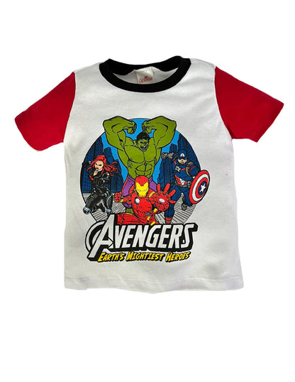 Conjunto Marvel Short y Playera Avengers