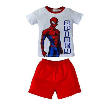 Conjunto Marvel Short y Playera Spidey