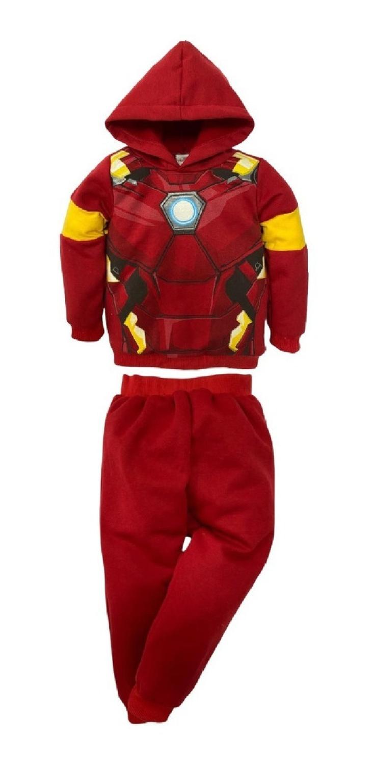 Kit 3 Conjuntos Pants Marvel para Niño Capitán América, Ironman, Spiderman