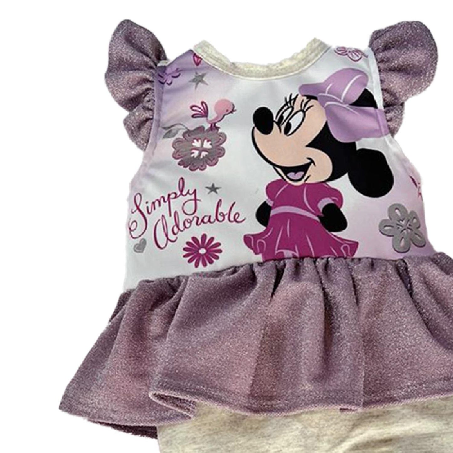 Mameluco de algodón con tutu Disney Minnie Mouse Simply Adorable