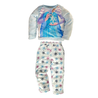 Kit 3 Piezas Elsa Frozen (2 vestidos y 1 conjunto)