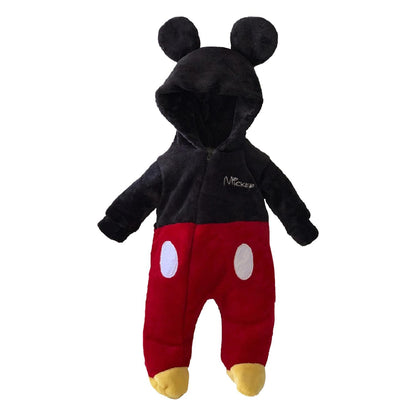 Mameluco Disney Con Gorro Bordado Mickey