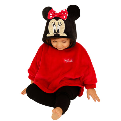 Capa Con Bordado Minnie