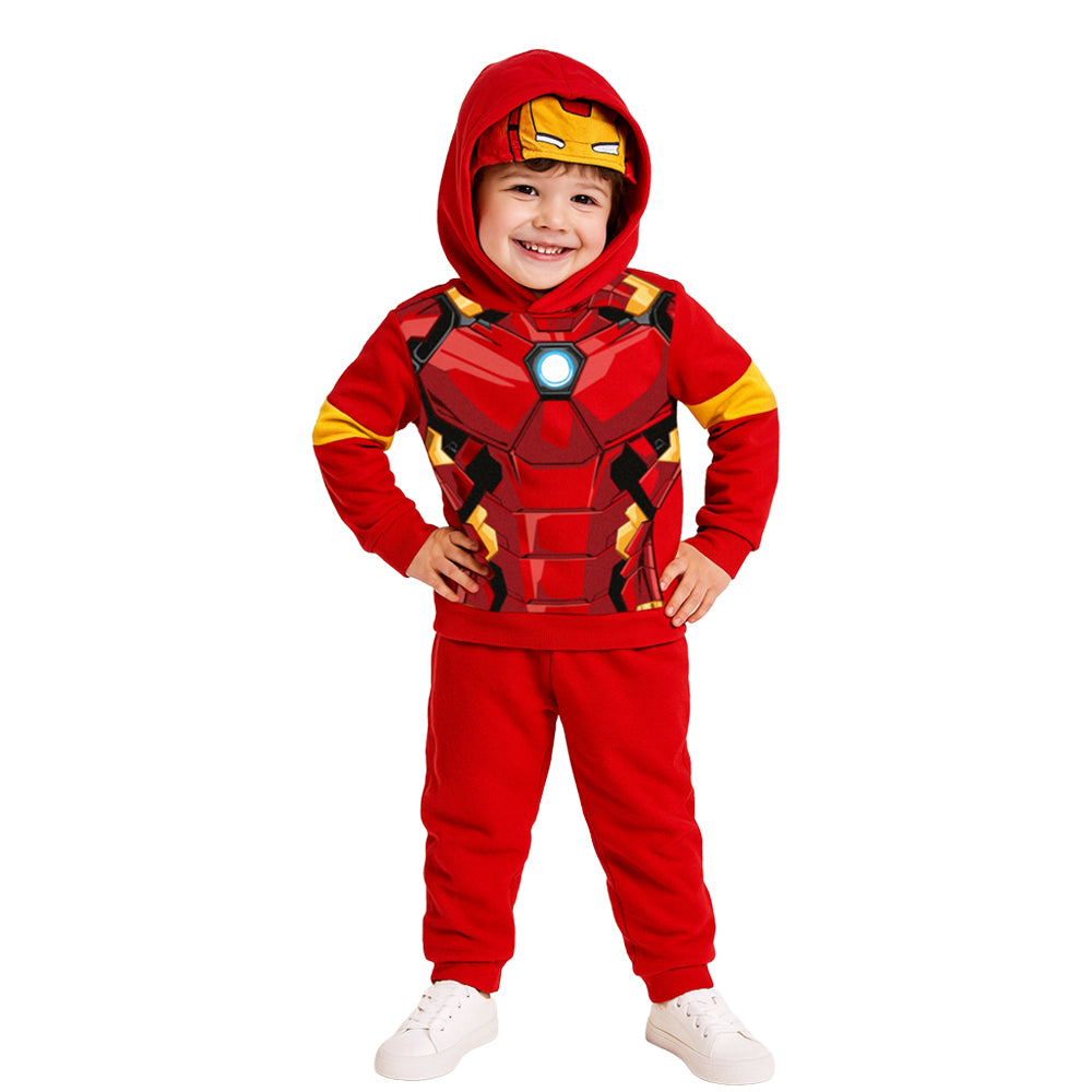 Conjunto Pants Marvel Niño Con Gorro Iron Man