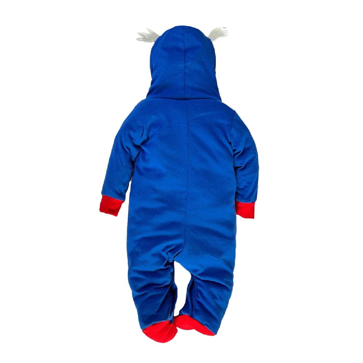 Mameluco de algodón estampado con gorro Marvel Capitan America