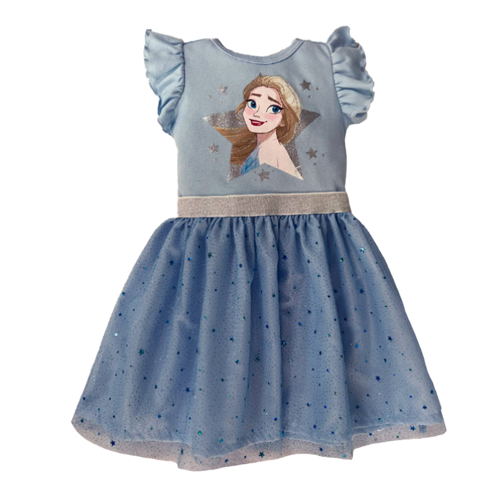 Kit 3 Piezas Elsa Frozen (2 vestidos y 1 conjunto)