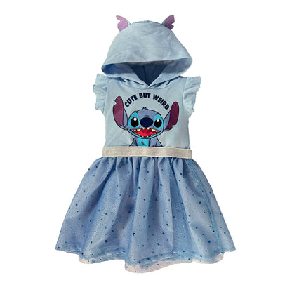 Kit 3 Vestidos Disney para Niña Stitch