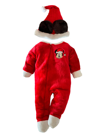 Kit 3 Mamelucos Navidad Mickey Santa, Olaf, Duende