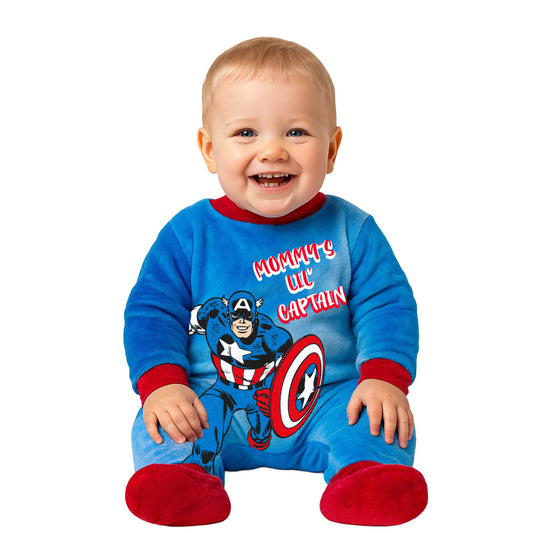 Mameluco Marvel Sublimado Capitan America