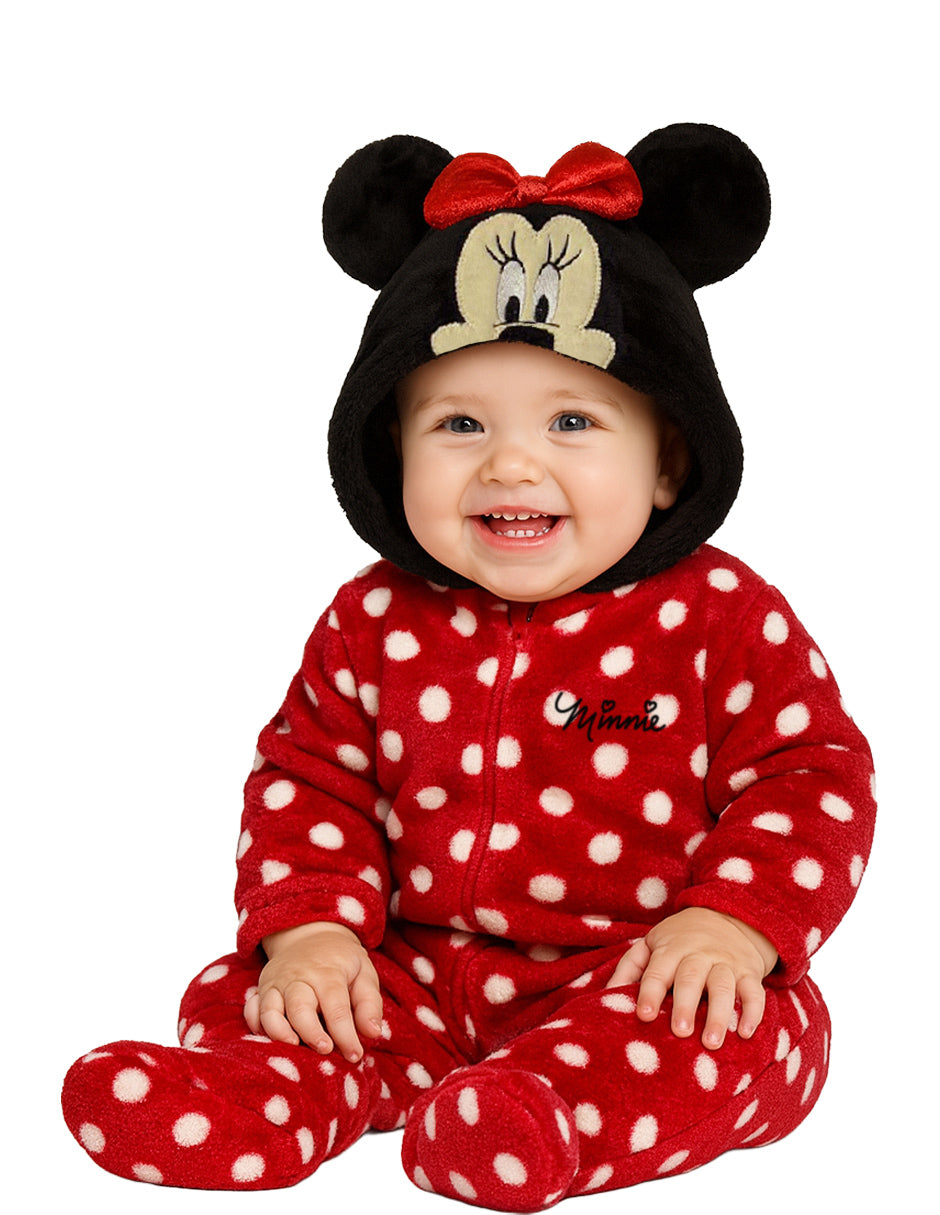 Kit 3 Mamelucos Para Niña Minnie Mouse