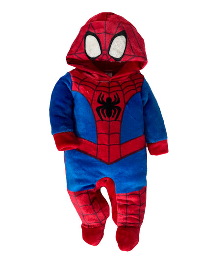 Kit 3 Mamelucos Para Bebé Marvel Capitan America, Black Panther y Spiderman