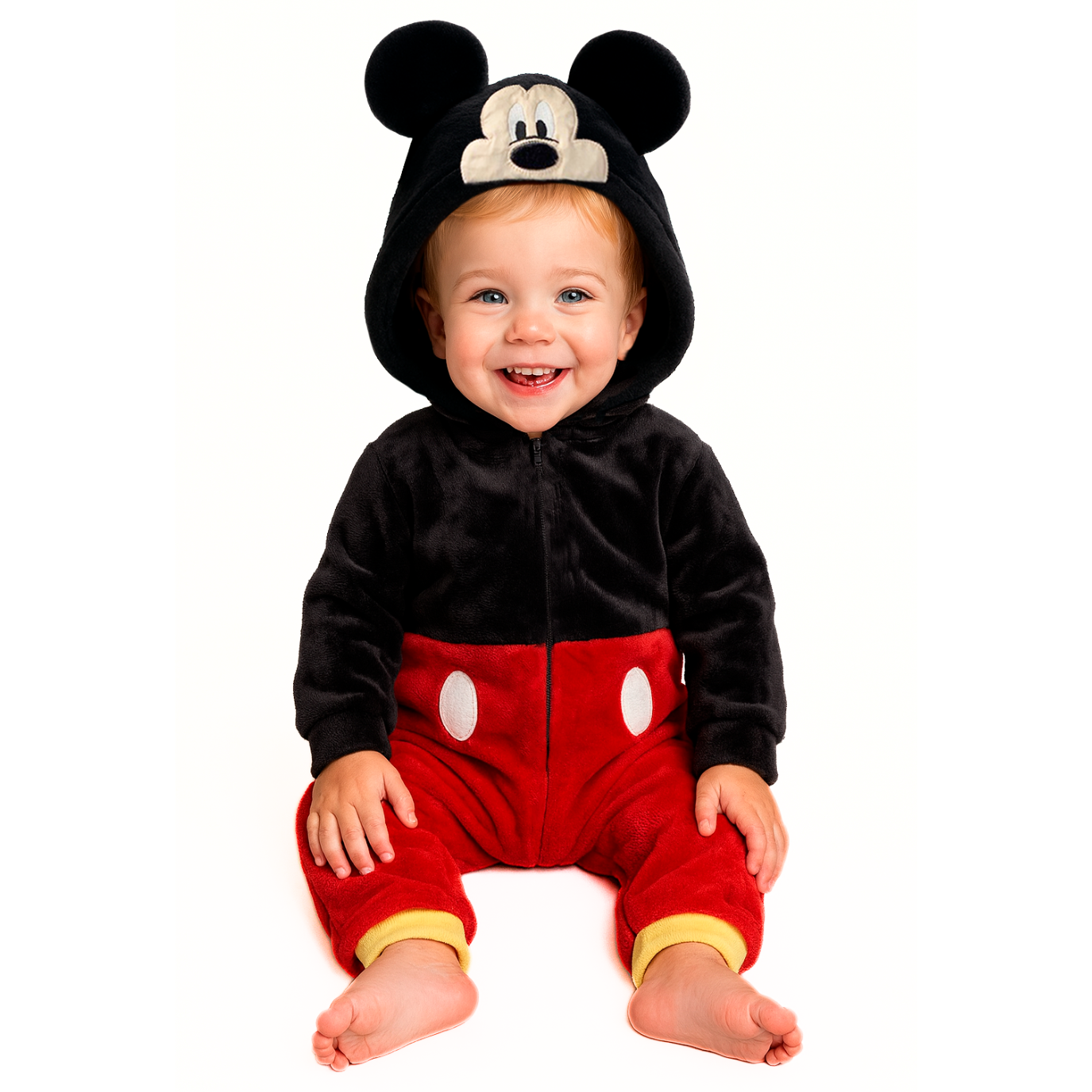 Kit 3 Mamelucos Para Niño Tigger con carita, Mickey y Timon
