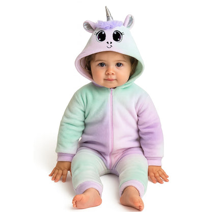 Kit 3 Mamelucos Para Bebé Unicornios Para Niña