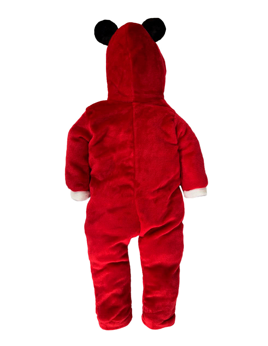 Mameluco Disney para Bebé Bordado con Gorro Minnie Mouse Santa Claus