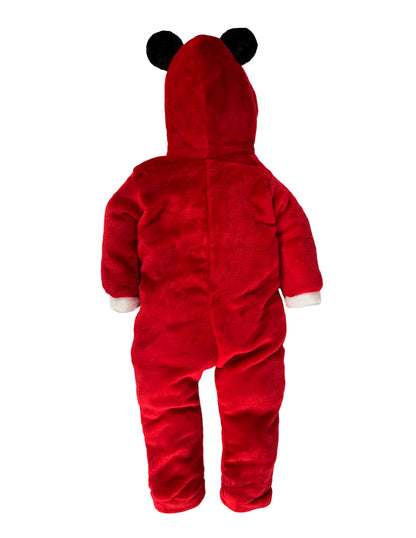 Mameluco Disney para Bebé Bordado con Gorro Minnie Mouse Santa Claus