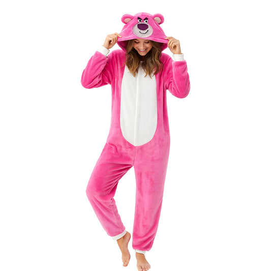 Mameluco Con Gorro Bordado Disney Lotso