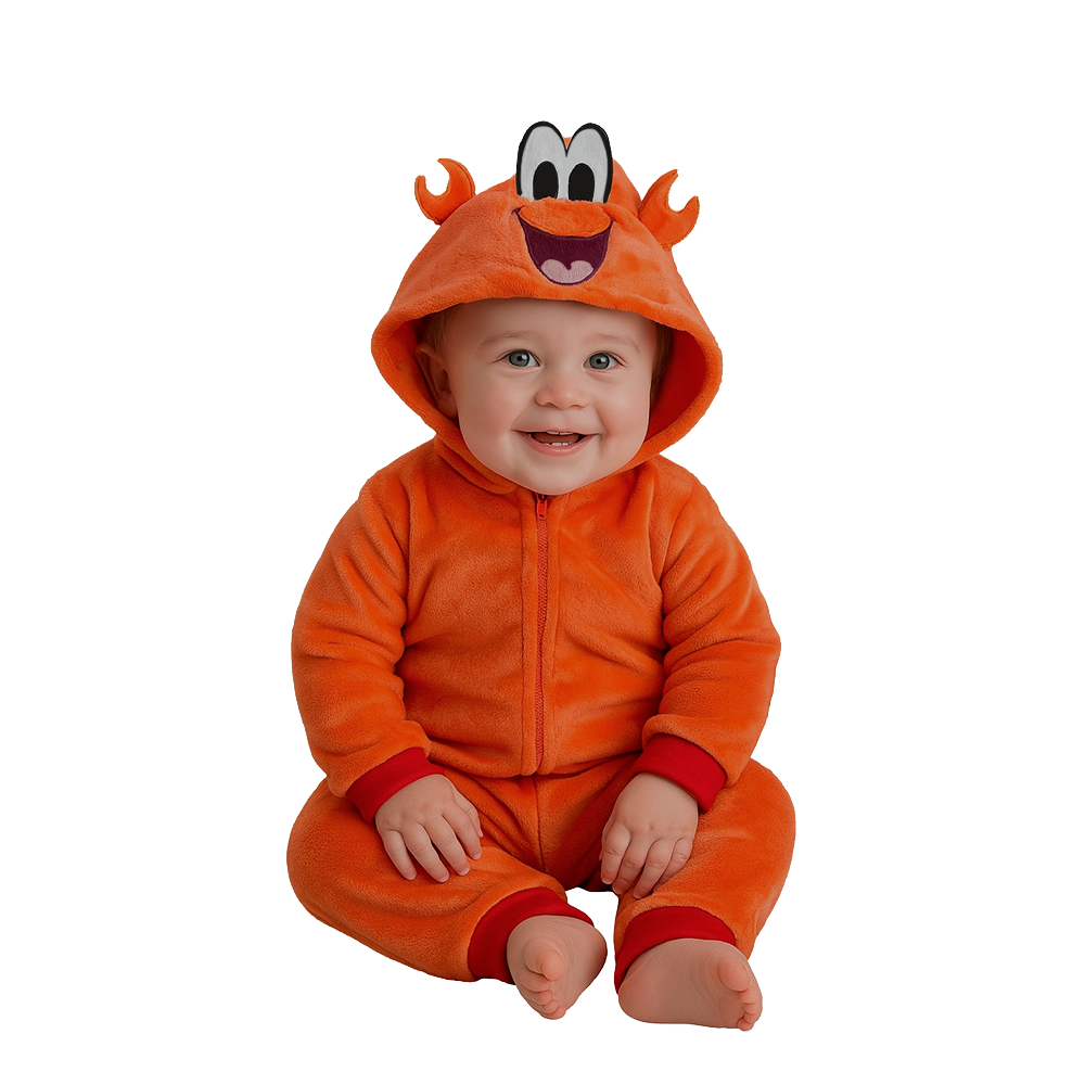 Kit 3 Mamelucos Para Bebé Disney Mickey, Sebastián y Pumba
