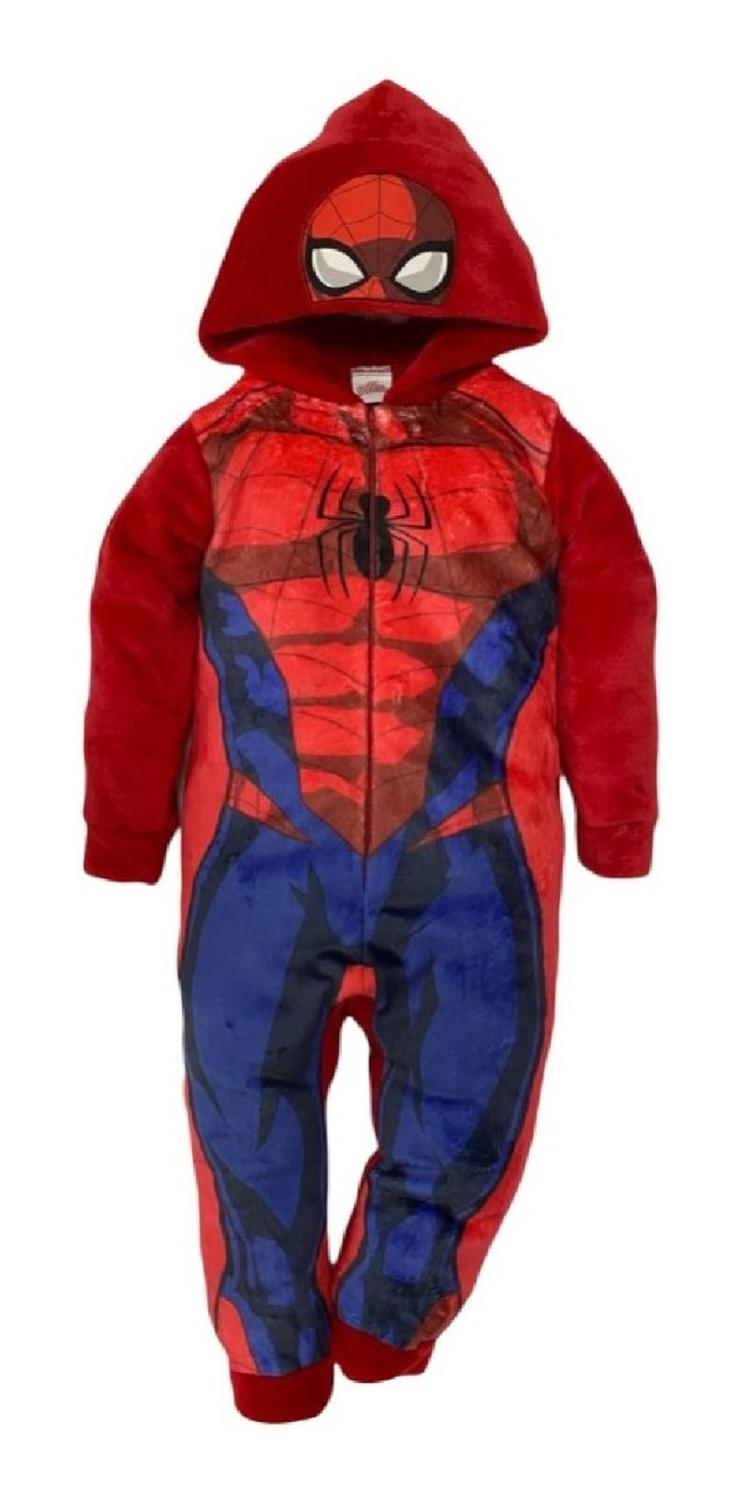 Mameluco Marvel Niño Con Gorro Bordado Spider-man