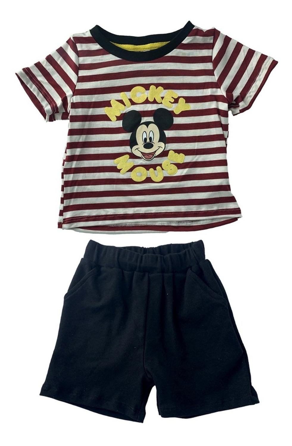 Kit 3 Conjuntos Disney para Niño Mickey Mouse (ONE TEAM)