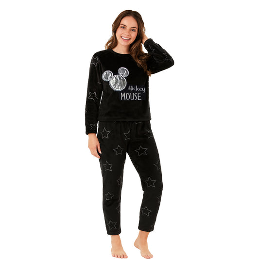 Pijama Adulto Bordado Disney Mickey Mouse