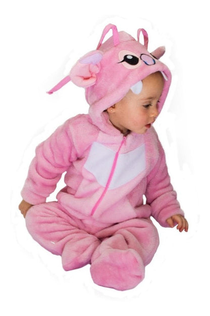Kit 3 Mamelucos Disney para Bebé con Gorro Bordado Marie, Boo, Angel