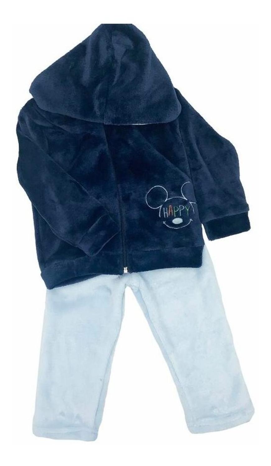 Kit Disney Mickey 3 Conjuntos Con Bordado