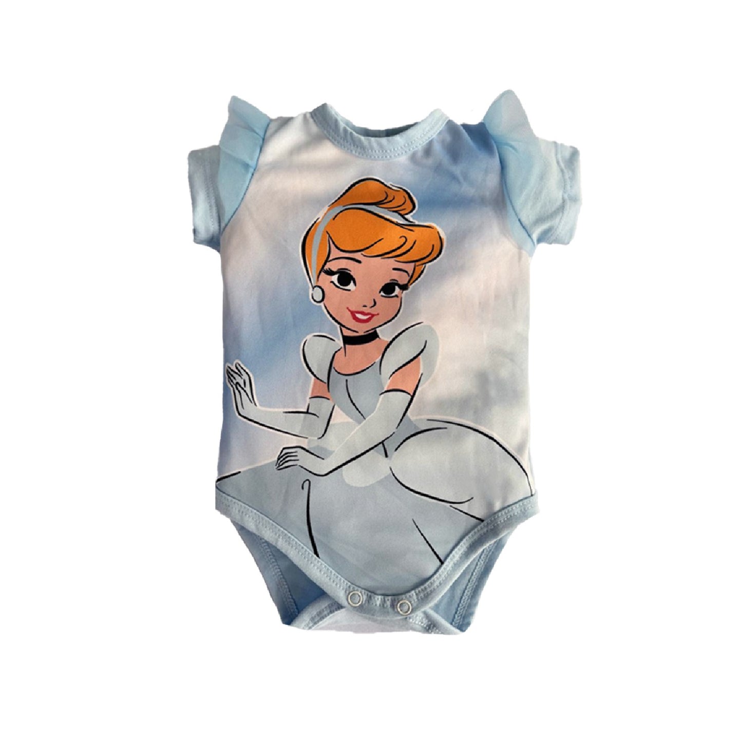 Pañalero estampado y leggings con tutu Disney Princess Cenicienta