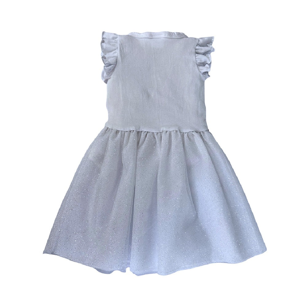 Vestido sublimado tul con glitter Disney Ariel