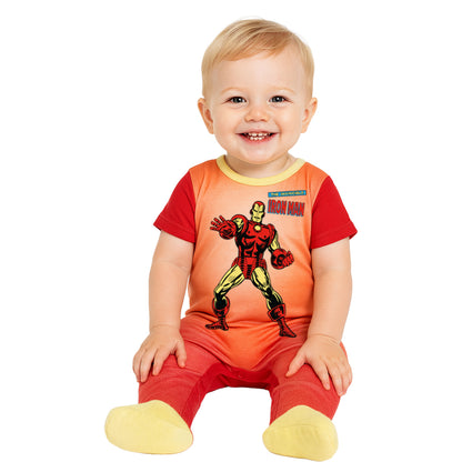 Kit 2 Mamelucos Marvel Ironman y Hulk