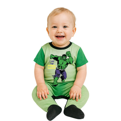Mameluco Algodón Marvel Hulk