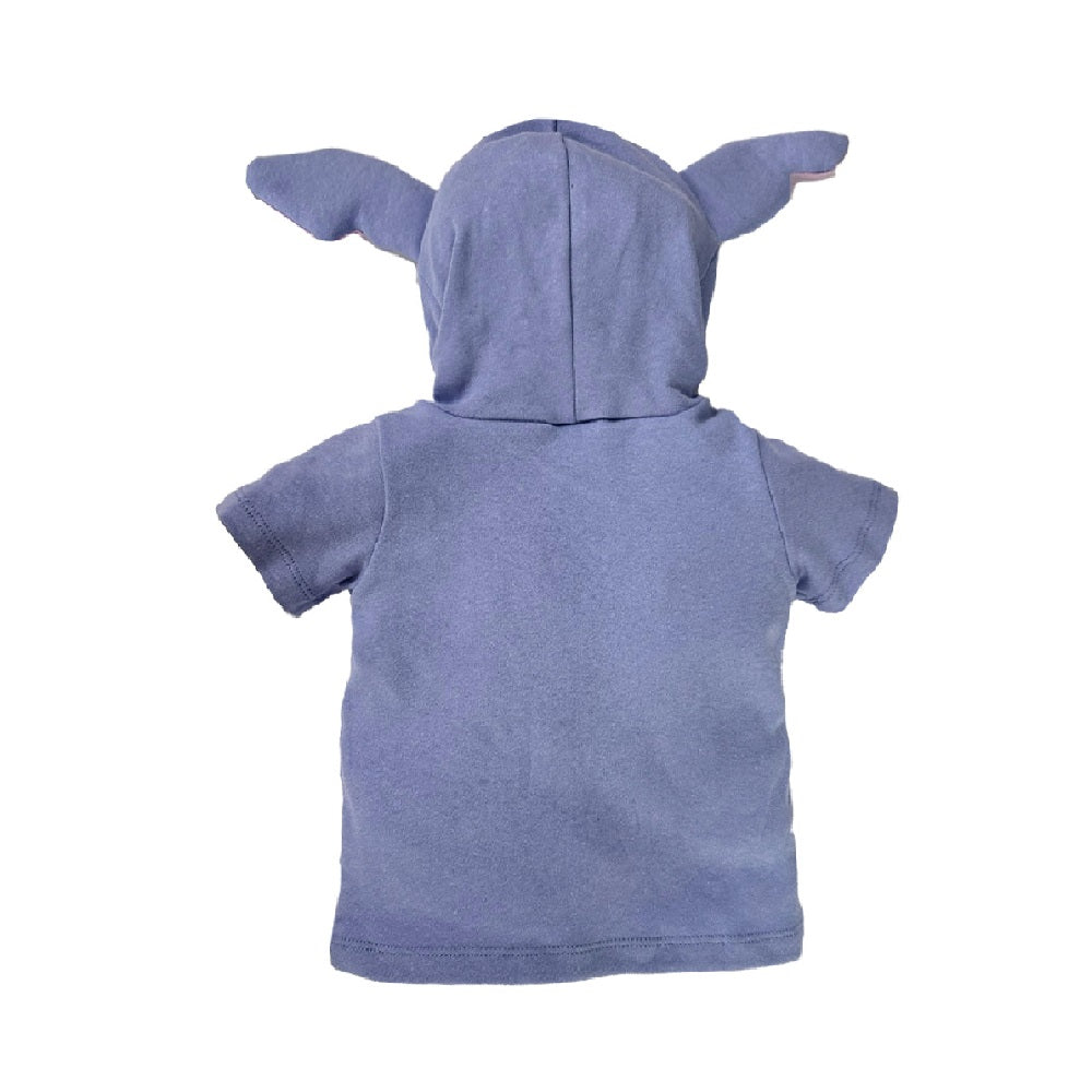 Conjunto Algodón Short Y Playera Stitch Disney