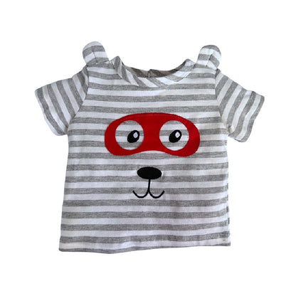 Conjunto 2 piezas Kiss para Bebe Algodón Perro