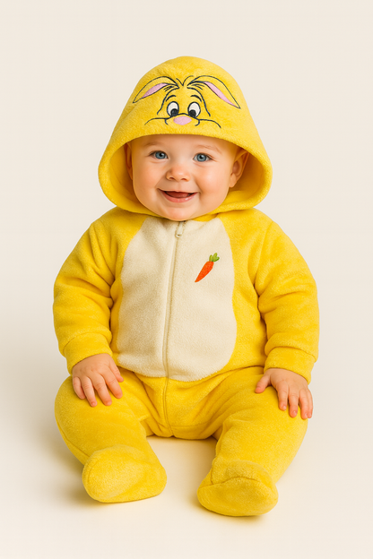 Mameluco Disney para Bebé con Gorro Bordado Rabbir