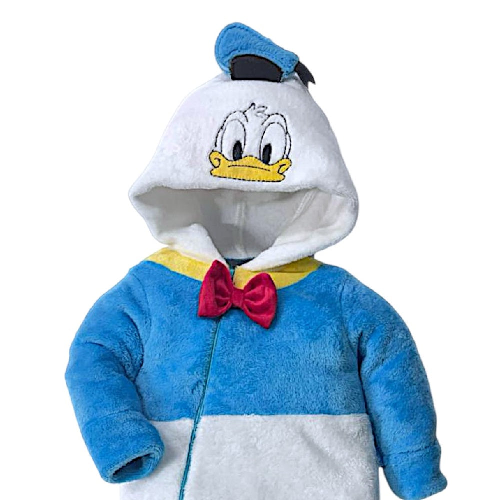 Mameluco Disney Con Gorro Bordado