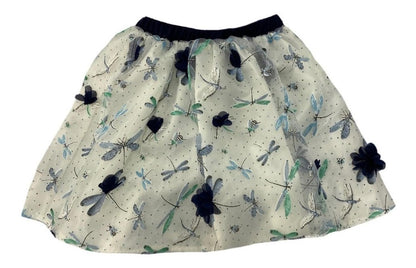 Conjunto Algodón Falda Kiss Mariposas