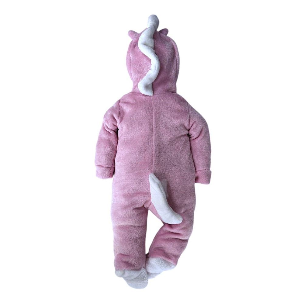 Mameluco Kiss para Bebé con Gorro Bordado Unicornio
